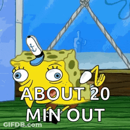 SpongeBob Eyes Apart Hours Later GIF