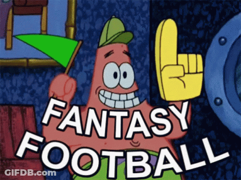 Spongebob Fantasy Football GIF