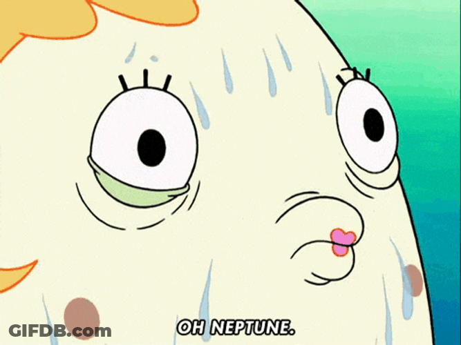 Spongebob Fire Oh Neptune GIF