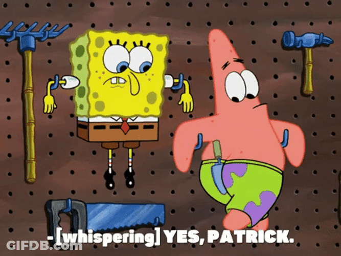Spongebob Fire Patrick Hanged GIF
