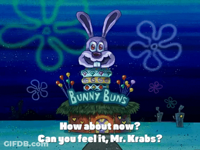SpongeBob FNAF World Bunny Bun GIF