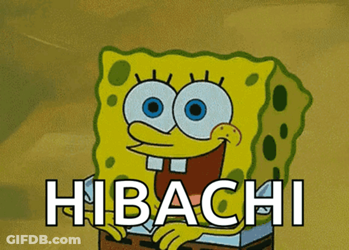SpongeBob Hibachi Madness GIF