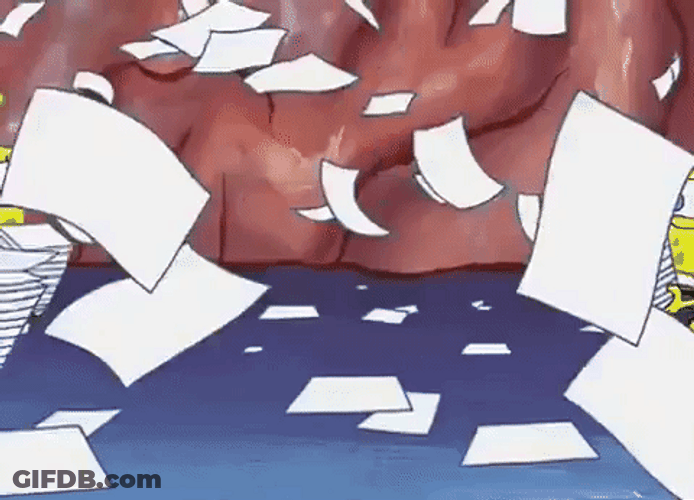 Spongebob Hysterically Search Around GIF