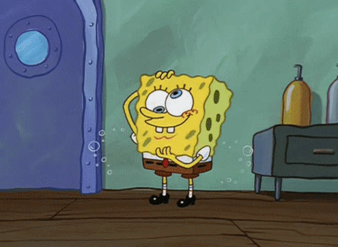 Spongebob I Need It Funny Rolling Eyes GIF
