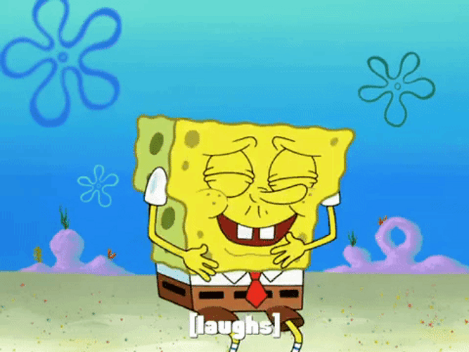 Spongebob I Need It Laughing Funny Lol GIF