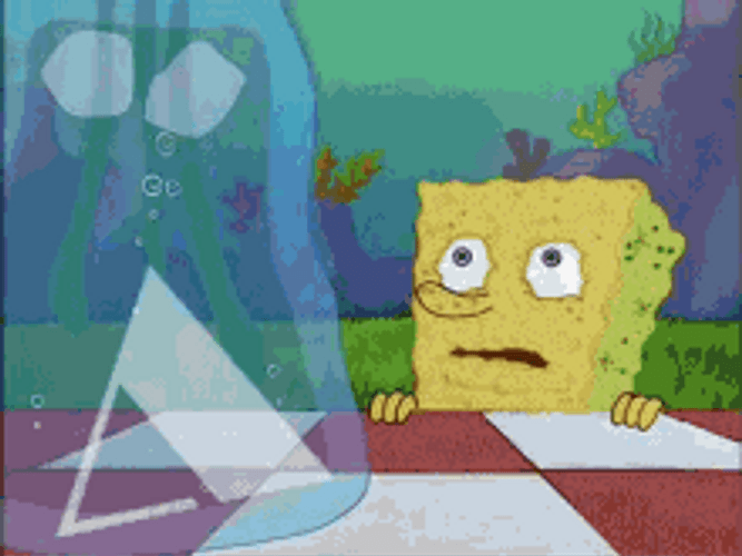 Spongebob I Need It Nervous Sweating GIF