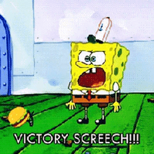 Spongebob I Need It Victory Screech Mad GIF