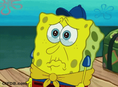 SpongeBob In Blue Hat GIF