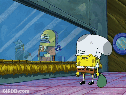 SpongeBob In Chef Hat GIF