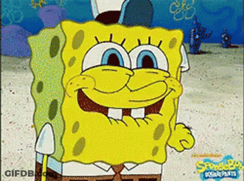 Spongebob In Sailor Hat GIF