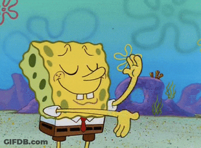 SpongeBob It Is Finished Task GIF