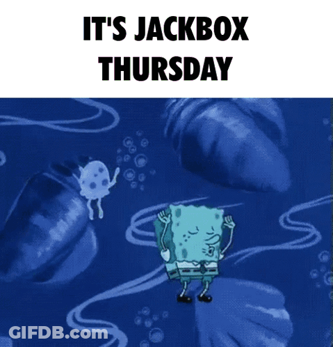 Spongebob It's Jackbox Thursday GIF