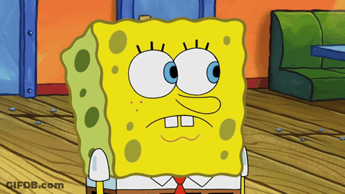 SpongeBob Making Funny Face GIF