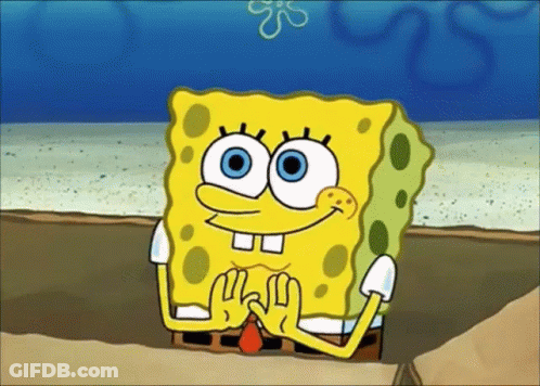 SpongeBob Making Funny Face GIF