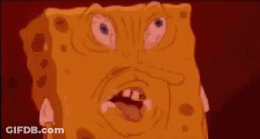 SpongeBob Making Funny Face GIF