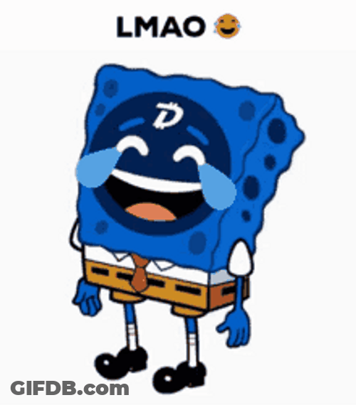 Spongebob Meme Digibyte Bitcoin Funny LMAO GIF