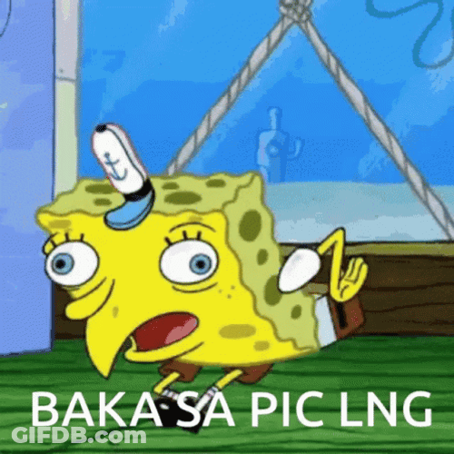 Spongebob Mocking Filipino Meme GIF