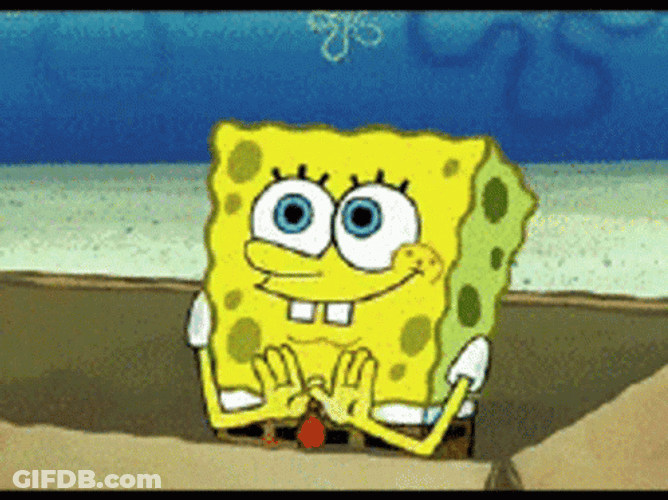 Spongebob Mocking Nobody Cares GIF