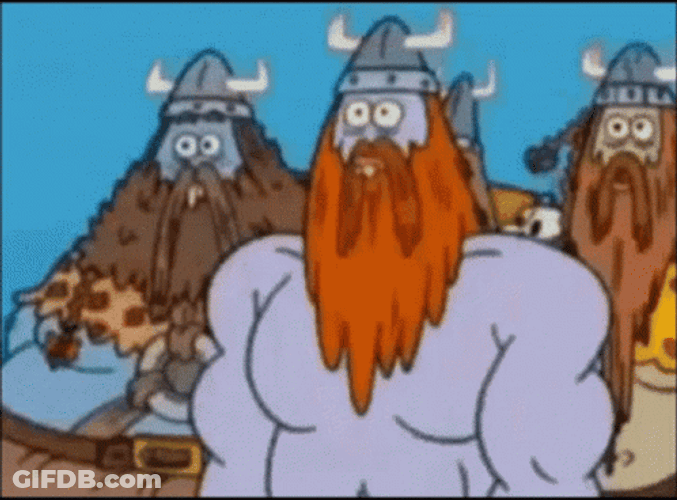 Spongebob Movie Viking GIF
