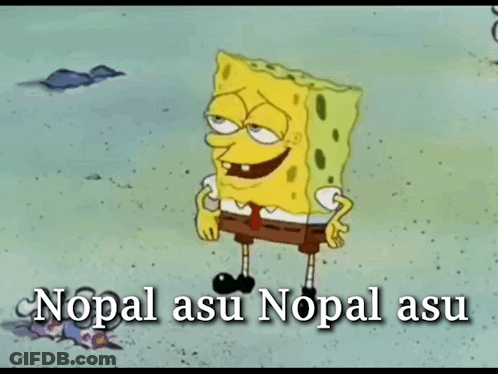 Spongebob Nopal Asu GIF