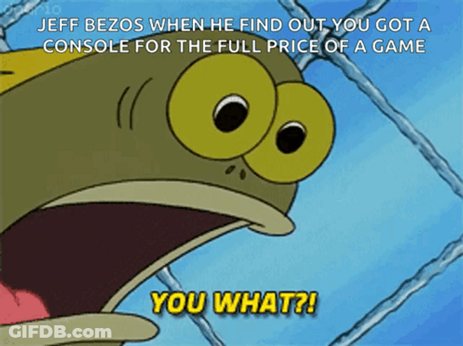 SpongeBob Open Mouth What Meme GIF