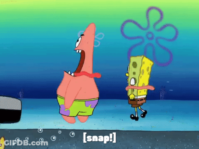 SpongeBob & Patrick Another One GIF