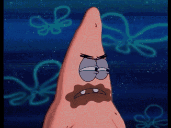 Spongebob Patrick Star Ate Too Much Chocolate GIF