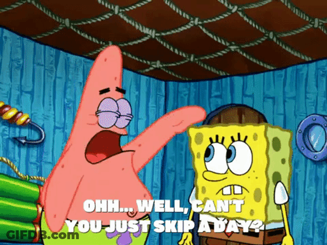 Spongebob Patrick Well Then Call In Sick GIF