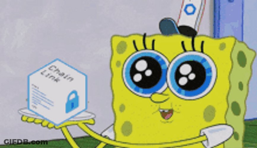 Spongebob Rainbow Cute Eyes Gift GIF