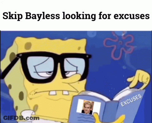 SpongeBob Reading Excuses Book GIF
