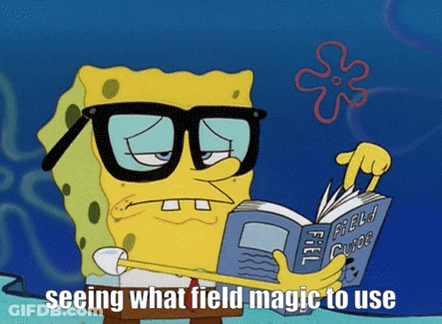 Spongebob Reading Field Guide GIF