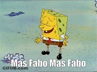 SpongeBob Saying Mas Fabo Mas Fabo GIF