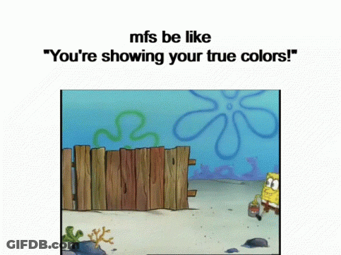 Spongebob Saying Mfs Be Like GIF