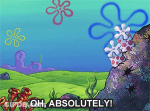 SpongeBob Saying Oh Absolutely GIF