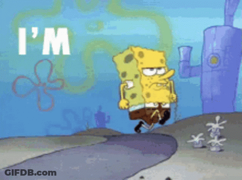 SpongeBob Saying Ready GIF