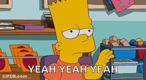 SpongeBob Saying Yea Yea On Couch GIF