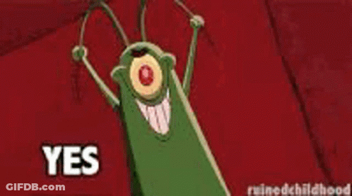 SpongeBob Saying Yesssss GIF