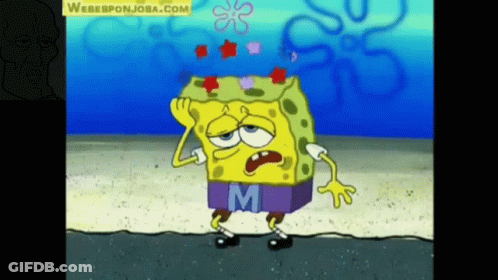 Spongebob Shirt With M GIF