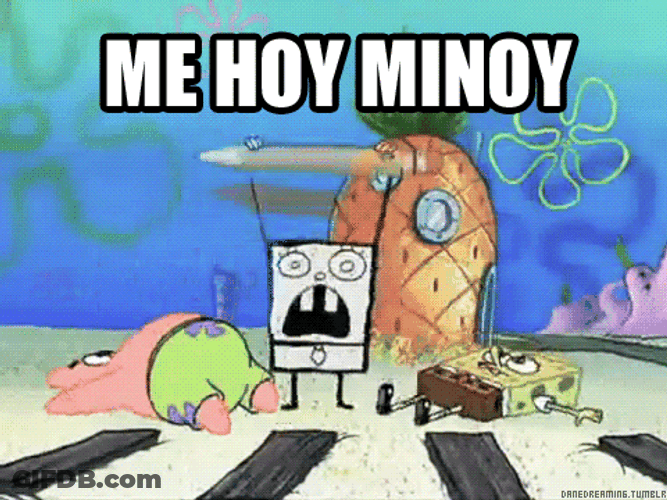 Spongebob Singing Me Hoy GIF