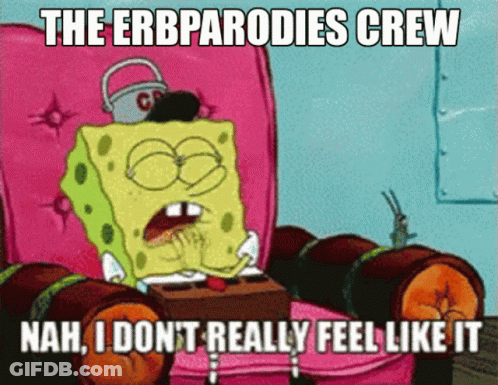SpongeBob Sitting In Chair GIF