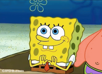 SpongeBob Sitting Next To Patrick Star GIF