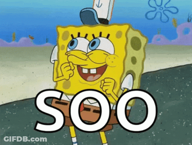SpongeBob Soooo Happy GIF