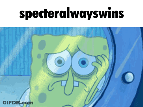 SpongeBob Spectrealwayswins GIF
