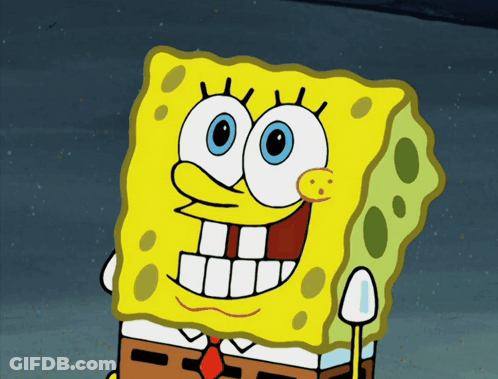 Spongebob Squarepants Big Smile GIF