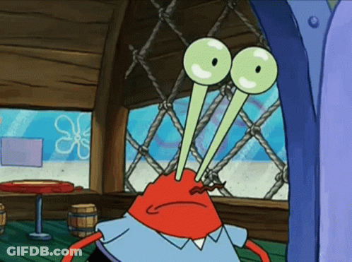 SpongeBob SquarePants Character Looking Out Window GIF
