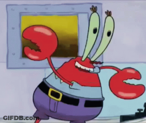 SpongeBob SquarePants Claws Outstretched GIF