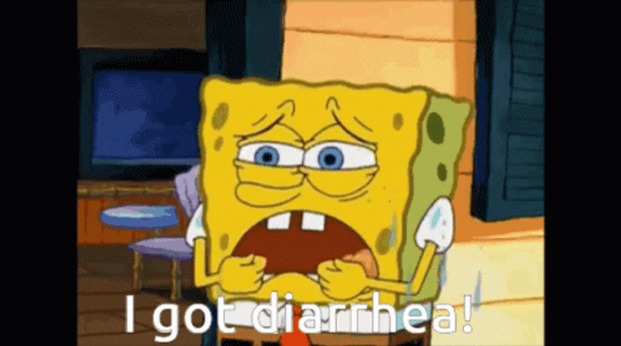 Spongebob Squarepants Diarrhea GIF