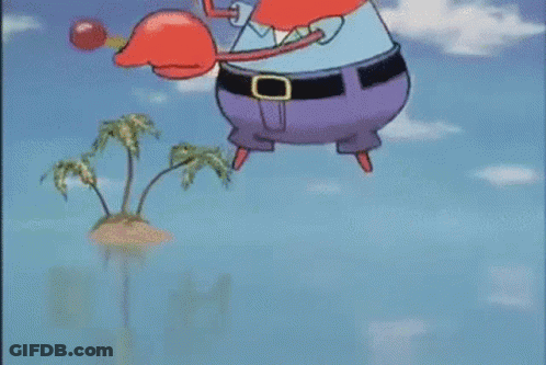 SpongeBob SquarePants Holding Apple GIF