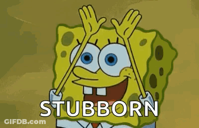 Spongebob Squarepants Is Wearing A Clown Hat And Holding A Rainbow Flag . GIF