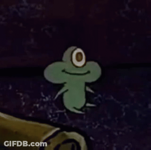 SpongeBob SquarePants Looking At Camera GIF